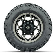 GTW Nexus Gloss Black/Satin Bronze 12 in Wheels with 22x10-12 Timberwolf All-Terrain Tires  Full Set