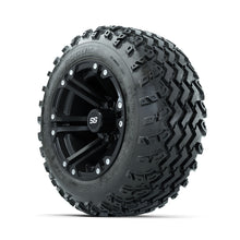 GTW Specter Matte Black 12 in Wheels with 22x11.00-12 Rogue All Terrain Tires  Full Set