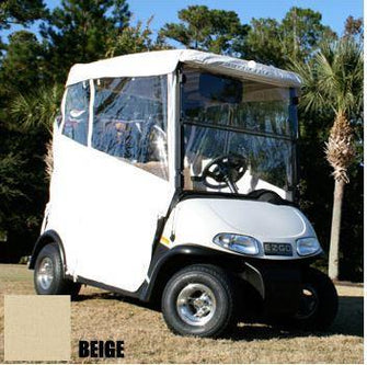 2014-Up EZGO T48 - Red Dot 3-Sided Beige Over-The-Top Soft Enclosure