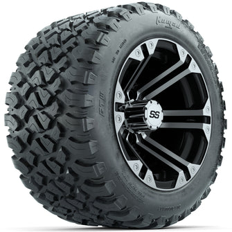 Set of (4) 12 in GTW Specter Wheels with 20x10-R12 GTW Nomad All-Terrain Tires