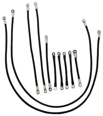 1975-Up EZGO PDS-DCS - 600v 4-Gauge Heavy-Duty Weld Cable Set