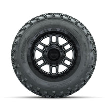 GTW Titan Machined/Black 12 in Wheels with 22x11.00-12 Rogue All Terrain Tires – Full Set