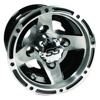 8&Prime; GTW Ranger Black with Machined Accents Wheel PN# 40890 GTW 