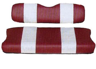 SEAT COVER SET,RED/WHTE,FRONT,CC Precedent