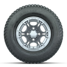 GTW Spyder Silver Brush 10 in Wheels with 20x10-10 Terra Pro S-Tread Traction Tires  Full Set