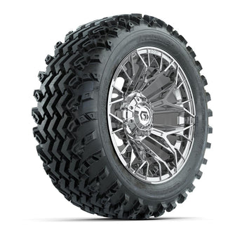 GTW Stellar Chrome 14 in Wheels with 23x10.00-14 Rogue All Terrain Tires – Full Set