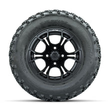 GTW Spyder Matte Black 12 in Wheels with 23x10.00-12 Rogue All Terrain Tires  Full Set