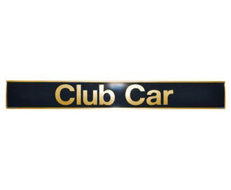 2004-Up Club Car Precedent - Gold Name Plate