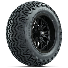 Set of (4) 14 in GTW Diesel Wheels with 23x10-14 GTW Predator All-Terrain Tires