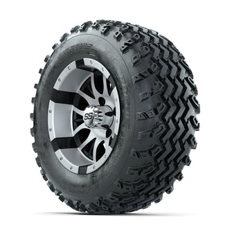 GTW Diesel Machined/Black 12 in Wheels with 23x10.00-12 Rogue All Terrain Tires  Full Set