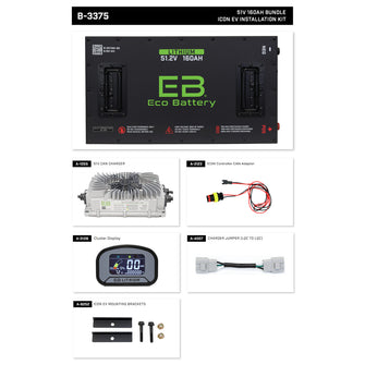 ICON Eco Lithium 51.2V 160Ah Battery Bundle