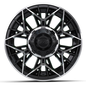 12” GTW Stellar Machined & Black Wheel