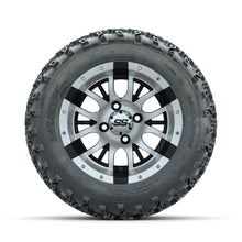 GTW Diesel Machined/Black 12 in Wheels with 22x11.00-12 Rogue All Terrain Tires  Full Set