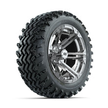 GTW Specter Chrome 14 in Wheels with 23x10.00-14 Rogue All Terrain Tires  Full Set