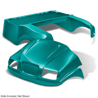 DoubleTake Phantom Body Kit with Grille, Club Car Precedent 04+, Teal