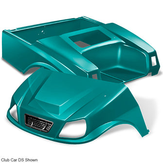 DoubleTake Titan Body Kit with Grille, E-Z-Go TXT 96+, Teal