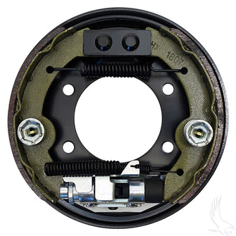 Brake Assembly, Driver's Side with Brake Shoes, E-Z-Go