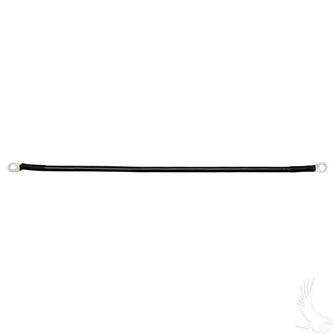 Battery Cable, 18" 4 gauge black Redhawk 