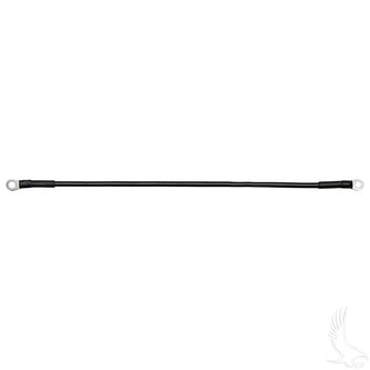 Battery Cable, 18" 6 gauge black Redhawk 