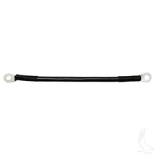 Battery Cable, 9" 4 gauge black Redhawk 