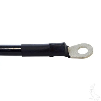 Battery Cable, 9" 4 gauge black Redhawk 