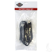 Battery Cable, PACK OF 5, 12" 6 Gauge Black Redhawk 