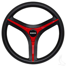 Brenta ST Steering Wheel, Red Insert, Club Car Tempo, Onward, Precedent Hub Redhawk 