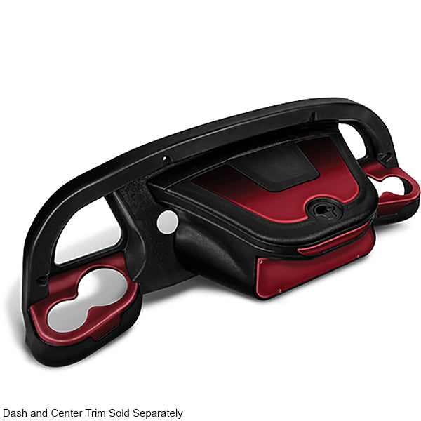 DoubleTake Sentry Dash Cup Holder Trim Set of 2, Club Car Precedent 04+, Ruby