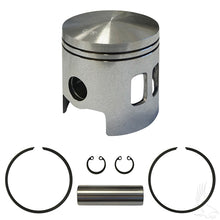 Piston and Ring Assembly, .25mm oversized, E-Z-Go 2-cycle Gas 89-93 2 port oversized pistons