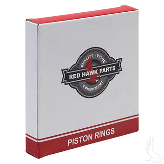 Piston Ring Set, PACK OF 2 +.25mm, E-Z-Go 2 Cycle Gas 76-94