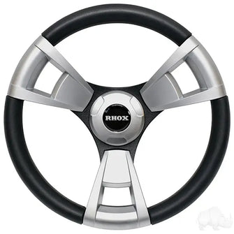 Fontana Steering Wheel, Brushed, Club Car DS Hub 84+ Redhawk 