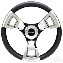 Fontana Steering Wheel, Chrome, Club Car DS Hub 84+ Redhawk 