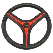 Gussi Italia® Brenta Black/Red Steering Wheel Club Car Precedent (Years 2004-Up) PN# 06-133 Gussi 