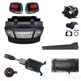 Build Your Own Light Bar Kit, E-Z-Go TXT 2014+ (Standard, Pedal Mount)