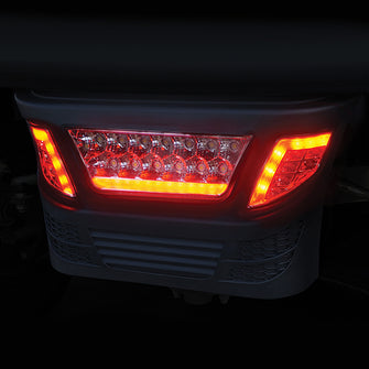 BYO LED Light Bar Kit, Club Car Precedent, Electric 08.5+, 12-48V, (Standard, Pedal Mount)