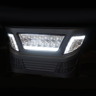 BYO LED Light Bar Kit, Club Car Precedent, Gas 04+ & Electric 04-08.5, 12V, (Deluxe, OE Fit)