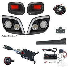 BYO LED Light Kit w/ RGBW LED Running Light, E-Z-Go Express (Standard, Brake Switch