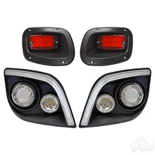 BYO LED Light Kit w/ RGBW LED Running Light, E-Z-Go Express (Basic, Pedal Mount)