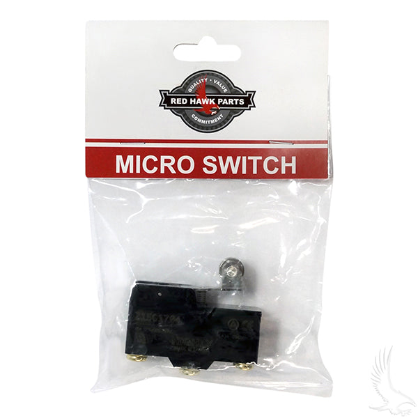 Micro Switch, 3 Terminal, E-Z-Go TXT Gas & Electric 65+ Non-DCS, Marathon 83-94