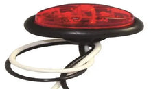 Red Mini Oval Marker Light With Bare Wire Ends Lakeside Buggies Direct 