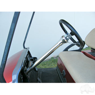 Steering Column Cover, Stainless Steel, Club Car Tempo, Onward, Precedent