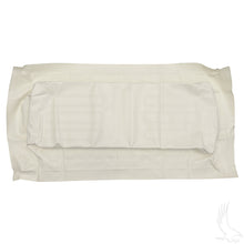 Seat Bottom Cover, White, Club Car 00 & down