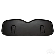 Seat Back Shell, Black Plastic, E-Z-Go TXT 14+