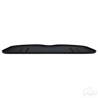 Seat Back Shell, Black Plastic, E-Z-Go TXT 14+