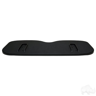 Seat Back Shell, Black Plastic, E-Z-Go TXT 14+