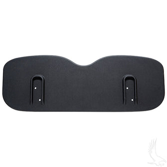 Seat Back Shell, Black Plastic, E-Z-Go TXT 14+