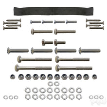 RHOX Replacement Hardware, SS Seat Kit, Club Car DS