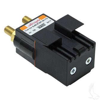 Solenoid, 48V Terminal Copper, OEM, Club Car Tempo, Precedent with Slide in Mounting Bracket