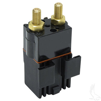 Solenoid, 48V Terminal Copper, OEM, Club Car Tempo, Precedent with Slide in Mounting Bracket