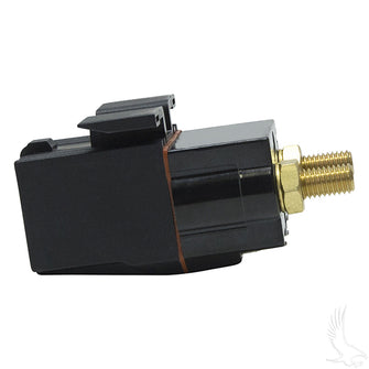 Solenoid, 48V Terminal Copper, OEM, Club Car Tempo, Precedent with Slide in Mounting Bracket